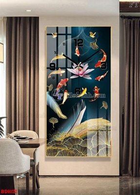 File gốc File tranh đồng hồ tráng gương BDH127 (PNG) trong suốt (transparent)