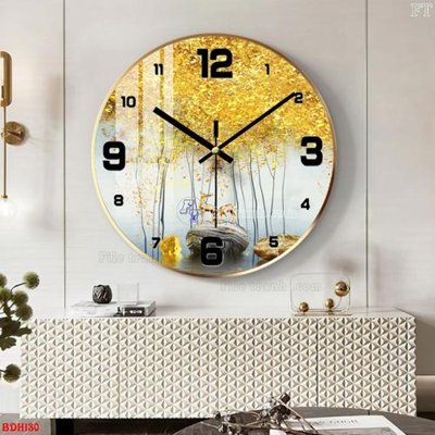 File gốc File tranh đồng hồ tráng gương BDH130 (PSD/TIFF) độ phân giải cao