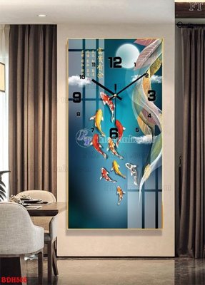 Tải file File tranh đồng hồ tráng gương BDH506 (ảnh gốc) in tráng gương