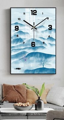 Download file File tranh đồng hồ tráng gương BDH711 (chuẩn in) File tranh đồng hồ tráng gương BDH711