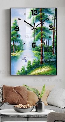 Tải file gốc File tranh đồng hồ tráng gương BDH831 (bản PSD) gốc