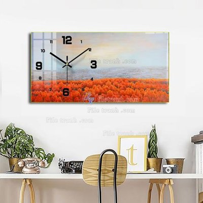 File tranh File tranh đồng hồ tráng gương BDH920 (gốc) in backlit film