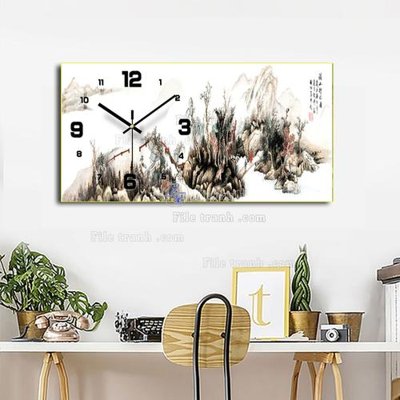 Tải file File tranh đồng hồ tráng gương BDH959 (gốc) in ấn ngay lập tức