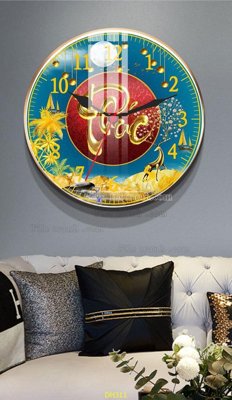 File gốc File tranh đồng hồ tráng gương DH311 (cho in ấn) độc quyền