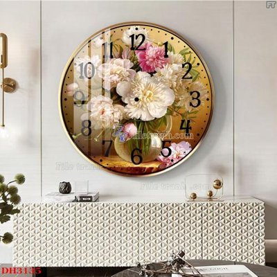 Download file gốc File tranh đồng hồ tráng gương DH3135 (in mica) logo