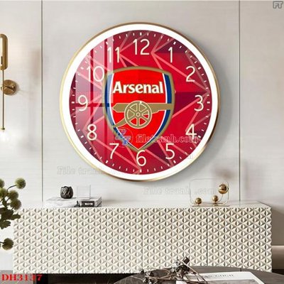 File tranh gốc File tranh đồng hồ tráng gương DH3137 (bản quyền) file PSD