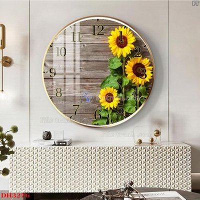 Tải file PSD File tranh đồng hồ tráng gương DH3276 (nguyên layer) để in