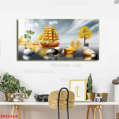 Tải file gốc File tranh đồng hồ tráng gương DH3348 (in tráng gương) 5DFile gốc File tranh đồng hồ tráng gương DH3348 (in ấn) phiên bản premium