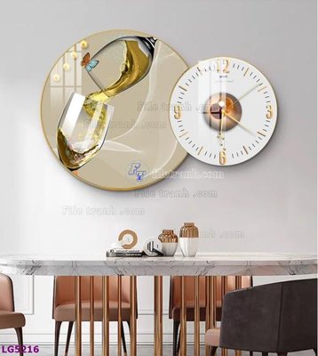 Tệp tin gốc File tranh đồng hồ tráng gương tròn lồng ghép LG5216 (chất lượng cao) File tranh đồng hồ tráng gương tròn lồng ghép LG5216