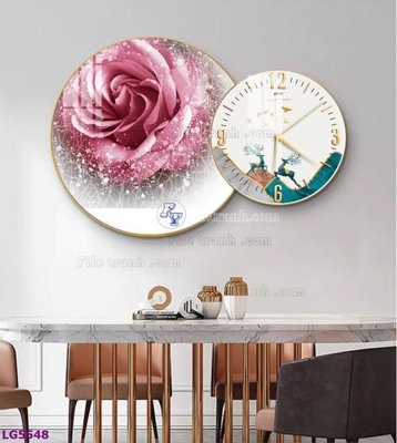 Tải file gốc File tranh đồng hồ tráng gương tròn lồng ghép LG5548 (bản PSD) gốc