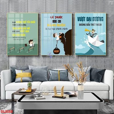 File ảnh File động lực DL2053 (gốc) in decal dán tường