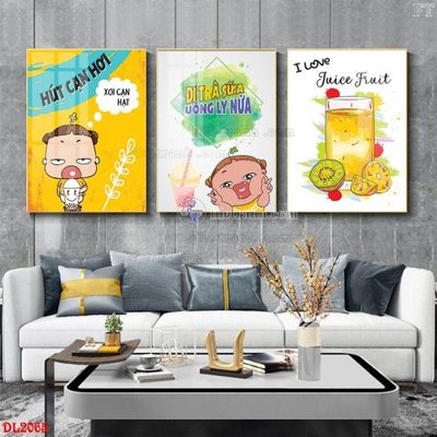 File tranh File động lực DL2065 (gốc) in trên kính