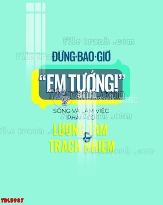 File gốc File tranh động lực TDL5987 (in ấn) màu sắc trung thực