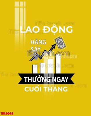 File gốc File tranh động lực TDL6042 (in lụa) tranh phong thủy