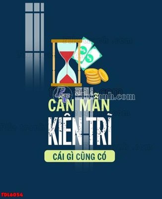 File tranh gốc File tranh động lực TDL6054 (bản đẹp) độc quyền