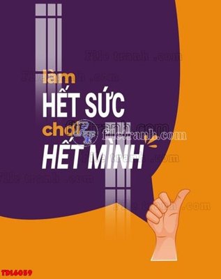 Tải file File tranh động lực TDL6059 (gốc) in tranh tráng gương