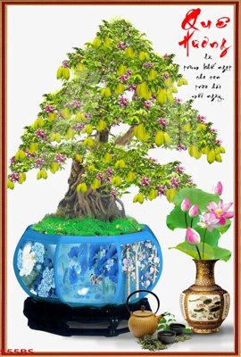 File PSD File tranh chậu mai bonsai 555BS (nguyên gốc) chất lượng cao