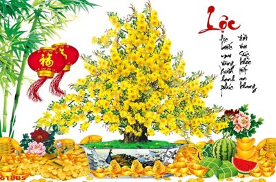 Tải file File tranh chậu mai bonsai 618BS (gốc) in ấn chất lượng