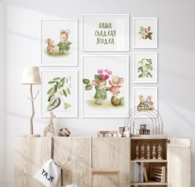 File tranh File tranh bộ nhiều tấm in nhà hàng khách sạn tối giản A1020 (bản gốc) in lụa 3D