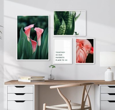 Tải file gốc File tranh bộ nhiều tấm in nhà hàng khách sạn tối giản A1024 (in không vỡ ảnh)