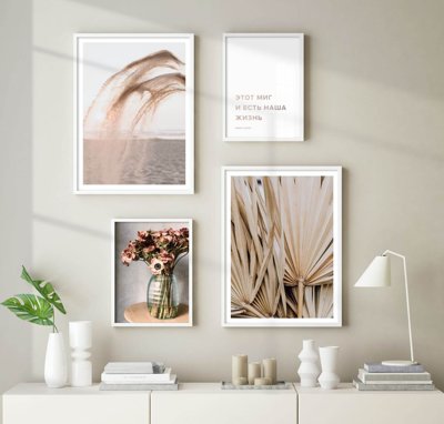 File in lụa File tranh bộ nhiều tấm in nhà hàng khách sạn tối giản A1045 (hoa văn) File tranh bộ nhiều tấm in nhà hàng khách sạn tối giản A1045