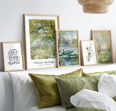 File tranh File tranh bộ nhiều tấm in nhà hàng khách sạn tối giản A1076 (bản gốc) treo phòng ăn