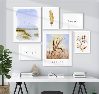 File ảnh File tranh bộ nhiều tấm in nhà hàng khách sạn tối giản A1079 (gốc) dùng in Pano