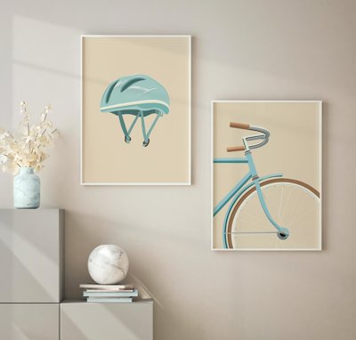 Hình ảnh file gốc File tranh bộ nhiều tấm in nhà hàng khách sạn tối giản A1117 cho in UV