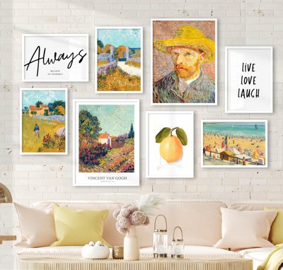 Download file File tranh bộ nhiều tấm in nhà hàng khách sạn tối giản A1131 (chuẩn in) File tranh bộ nhiều tấm in nhà hàng khách sạn tối giản A1131