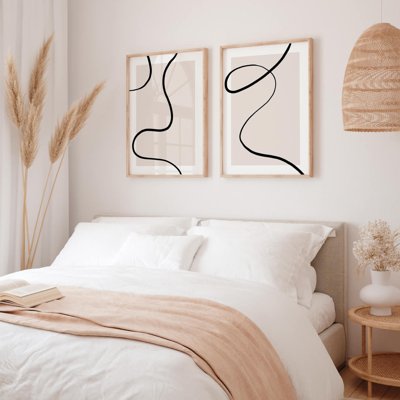 File in lụa File tranh bộ nhiều tấm in nhà hàng khách sạn tối giản A1145 (hoa văn) File tranh bộ nhiều tấm in nhà hàng khách sạn tối giản A1145