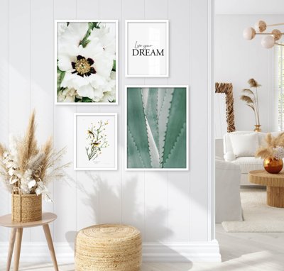 File in trần File tranh bộ nhiều tấm in nhà hàng khách sạn tối giản A1173 (file gốc) xuyên sáng