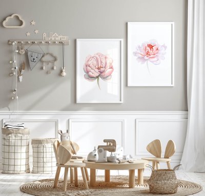 File gốc File tranh bộ nhiều tấm in nhà hàng khách sạn tối giản A1221 (in tráng gương) sang trọng