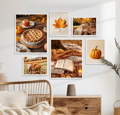 File tranh File tranh bộ nhiều tấm in nhà hàng khách sạn tối giản A1250 (gốc) chủ đề tĩnh vật