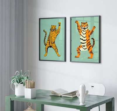 Tải file File tranh bộ nhiều tấm in nhà hàng khách sạn tối giản A1252 (gốc) làm file quảng cáo