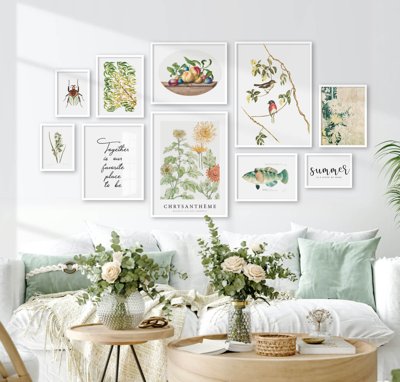 File in ấn File tranh bộ nhiều tấm in nhà hàng khách sạn tối giản A1311 (bản gốc) từ file gốc