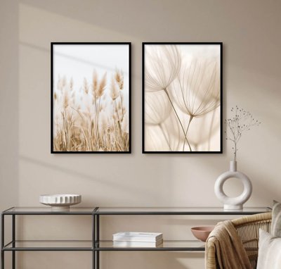 File in ấn File tranh bộ nhiều tấm in nhà hàng khách sạn tối giản A1339 chuyên nghiệp