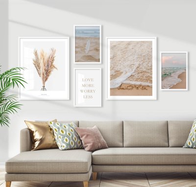 File in mica File tranh bộ nhiều tấm in nhà hàng khách sạn tối giản A1368 (bản gốc) sắc sảo