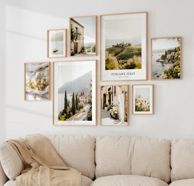 File gốc File tranh bộ nhiều tấm in nhà hàng khách sạn tối giản A1403 cho in ấn và thiết kế