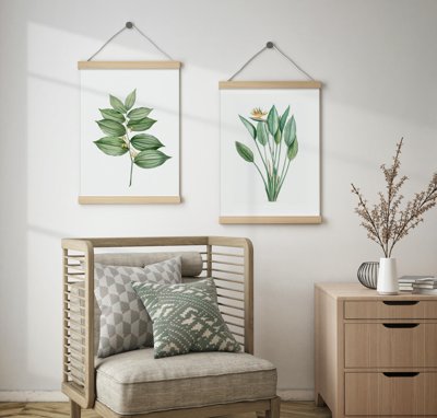 Tải file File tranh bộ nhiều tấm in nhà hàng khách sạn tối giản A1475 (gốc) làm tranh trang trí