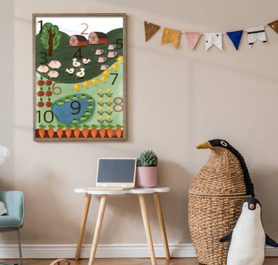 Ảnh gốc File tranh bộ nhiều tấm in nhà hàng khách sạn tối giản A1492 (siêu chi tiết) để in ấn