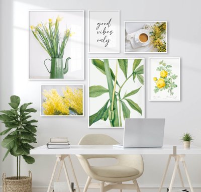 Download file File tranh bộ nhiều tấm in nhà hàng khách sạn tối giản A1518 (gốc) in mica cao cấp