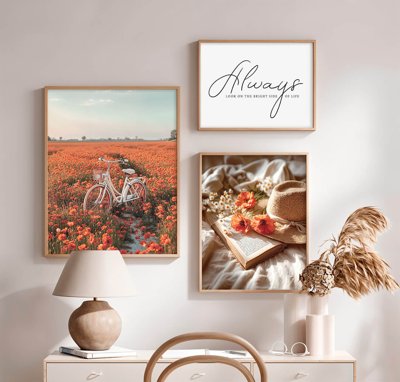 File tranh File tranh bộ nhiều tấm in nhà hàng khách sạn tối giản A1546 (bản gốc) treo phòng ăn