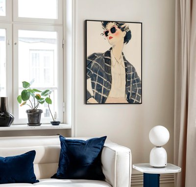 File gốc File tranh bộ nhiều tấm in nhà hàng khách sạn tối giản A1562 (trang trí) phòng làm việc