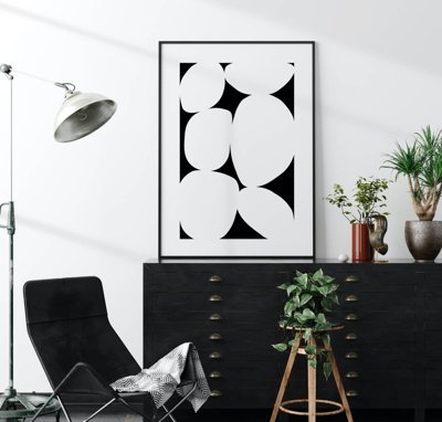 File tranh File tranh bộ nhiều tấm in nhà hàng khách sạn tối giản A1673 (gốc) chủ đề thành phố