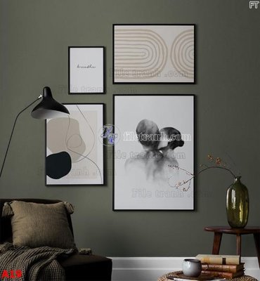 File gốc File tranh bộ nhiều tấm A19 (vector) cho in ấn