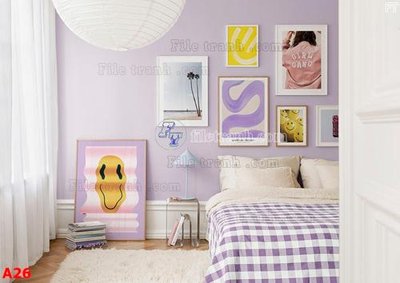 Download file File tranh bộ nhiều tấm A26 (chuẩn in) chất lượng cao