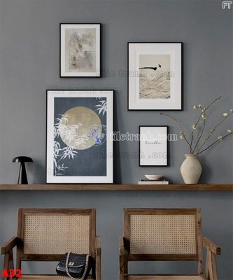 File in mica File tranh bộ nhiều tấm A32 (bản gốc) sắc sảo