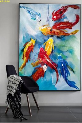 File gốc in ấn File tranh hiện đại Sơn Dầu AT1026 chuẩn màu CMYK