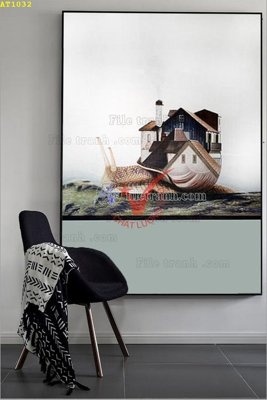 Tải xuống file tranh gốc File tranh hiện đại Sơn Dầu AT1032 (PSD/TIFF)