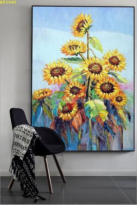 File ảnh gốc File tranh hiện đại Sơn Dầu AT1045 không vỡ nét